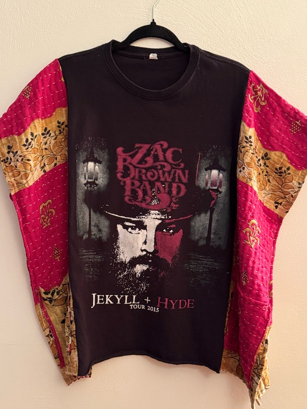 ZAC BROWN BAND Artisan Made Upcycle BAND T Up to XL Handmade One of a Kind